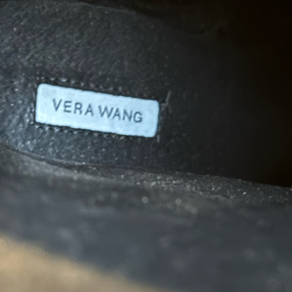 Vera Wang Pebble Leather Boots - Picture 7 of 8